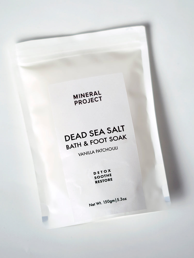 Dead Sea Salt Bath & Foot Soak - Mini